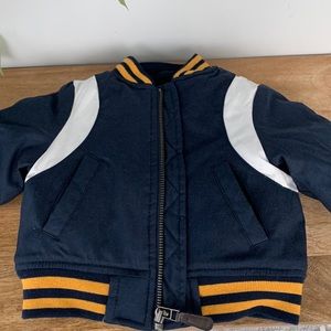 Varsity jacket navy blue